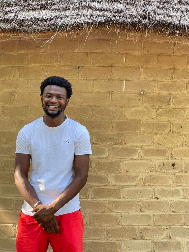 Man smiling