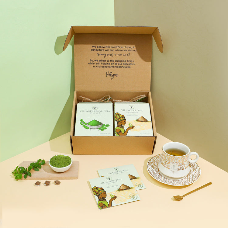 Villagers Tea & Moringa Gift Box